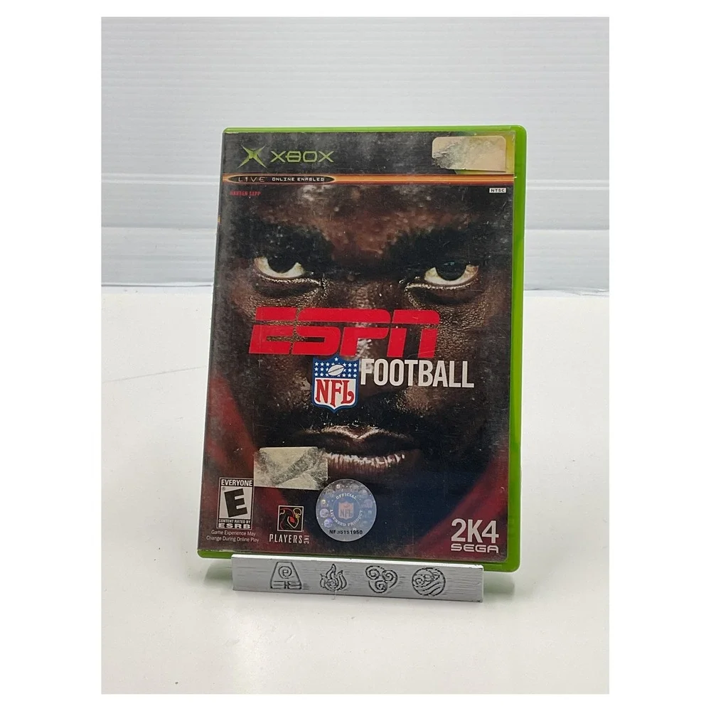 ESPN NFL Football 2K4 Xbox Game SEGA Sports Warren‎ Sapp Cover